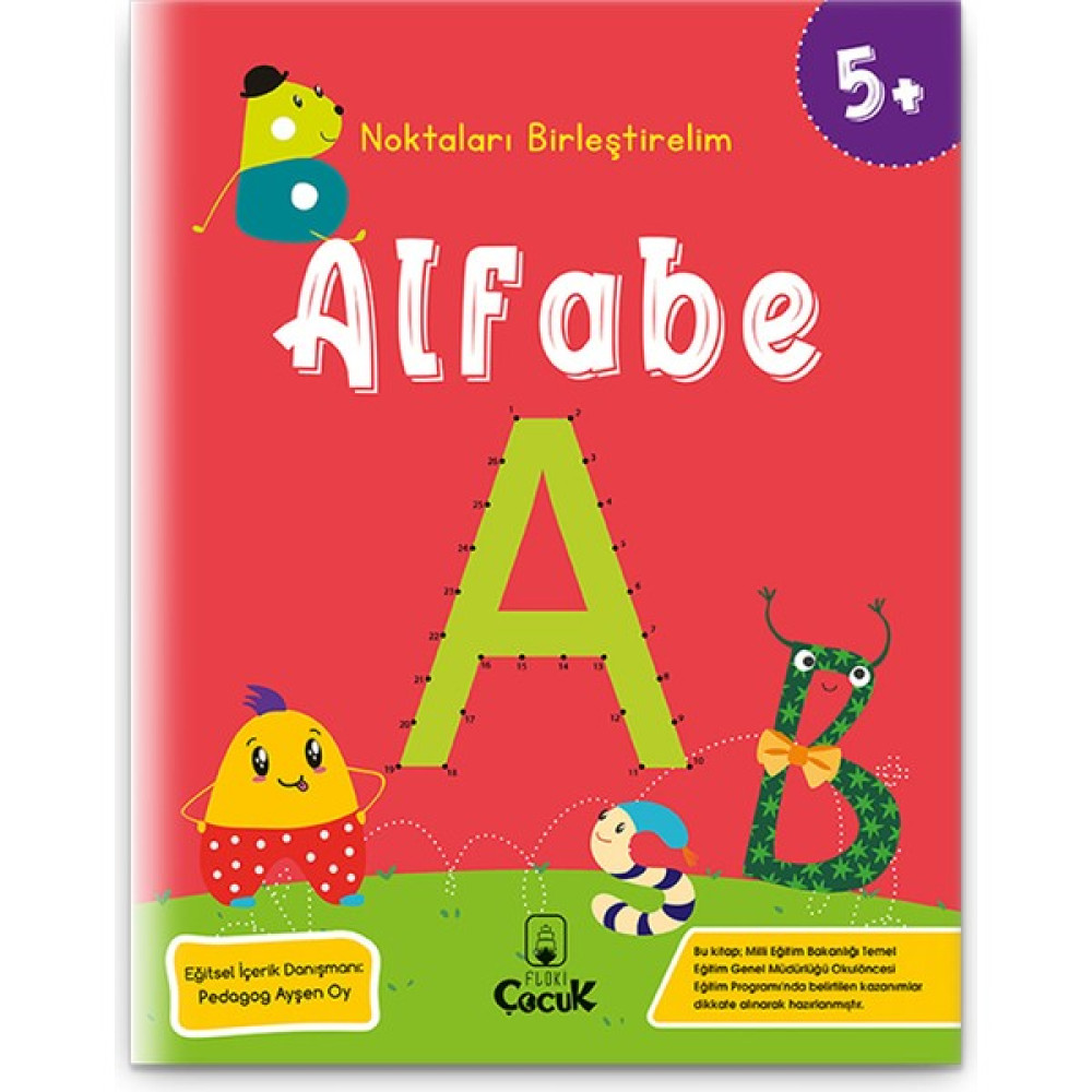 Floki Çocuk Harflerle Okul Öncesi "5 Yaş Noktaları Birleştirelim - Alfabe" Eğlenceli Ve Eğitici Etkinlik Kitabı Çocuk Öykü Fiyatı
