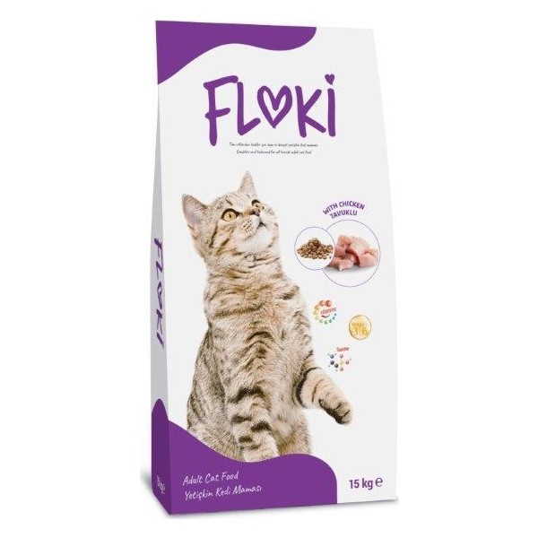 Floki Tavuklu Kedi Maması 15 KG Evcil Hayvan Ürünleri Fiyatı
