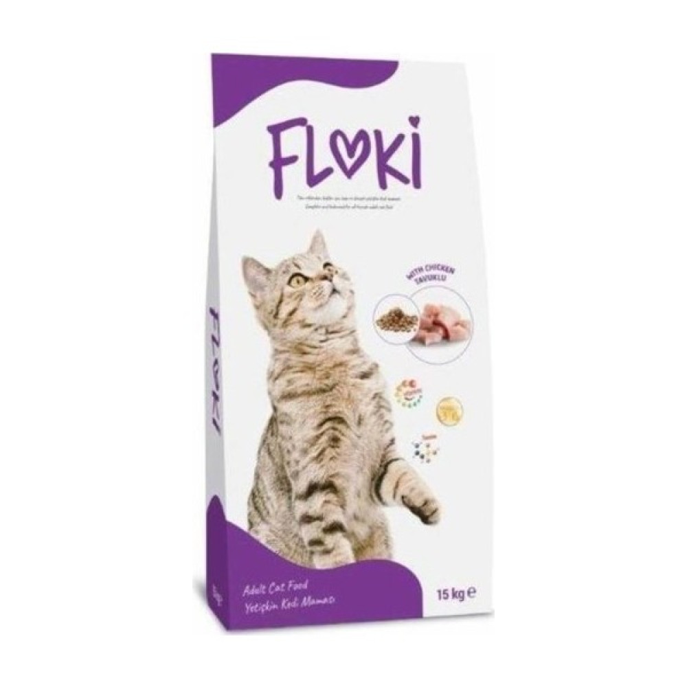 Floki Tavuklu Yetişkin Kedi Maması 15 Kg Evcil Hayvan Ürünleri Fiyatı