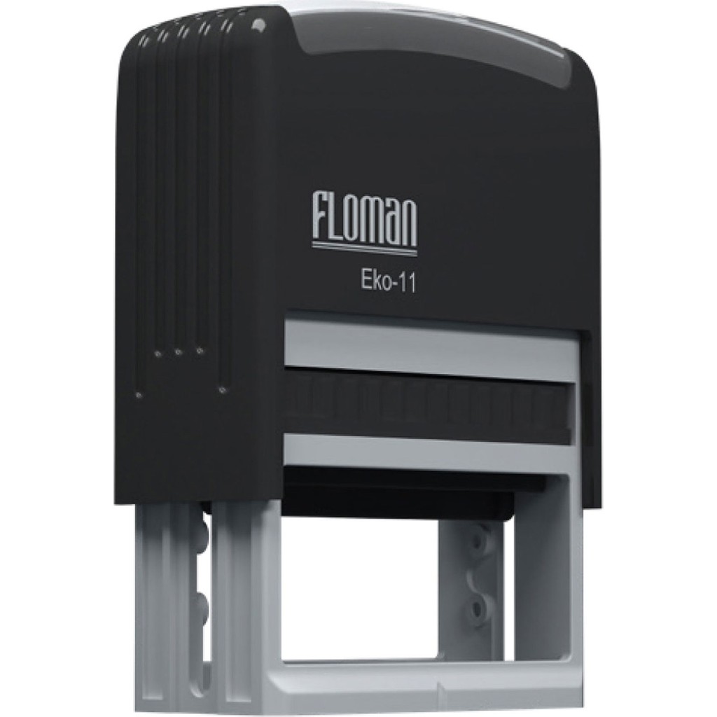 Floman Kişiye Özel Eko 11 Ekonomik Otomatik Kaşe - 14 x 38 mm - Siyah Diğer Fiyatı