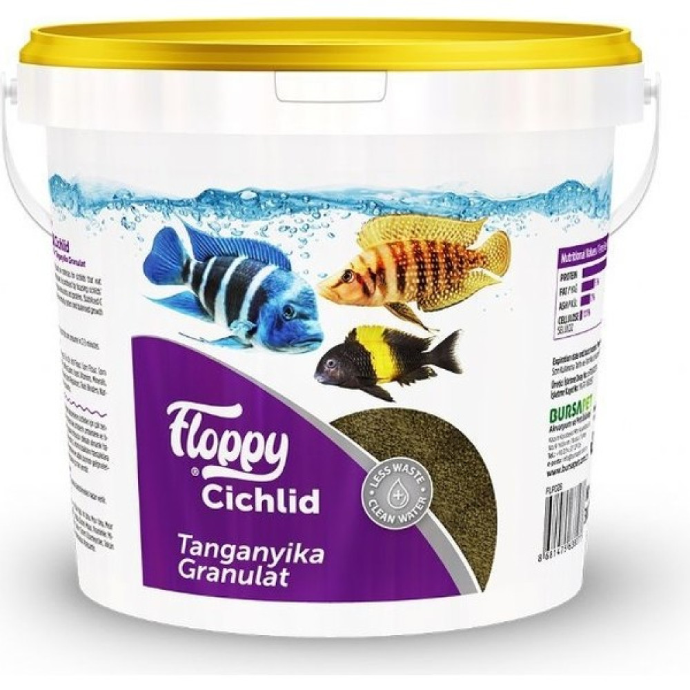 Floppy Cichlid Tanganyika Granulat 3kg Oto Boyaları Fiyatı