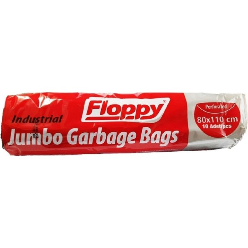 Floppy Çöp Torbası 80x110 cm Jumbo Boy 300 gr - 80 x 110 cm Çöp Poşetleri Fiyatı