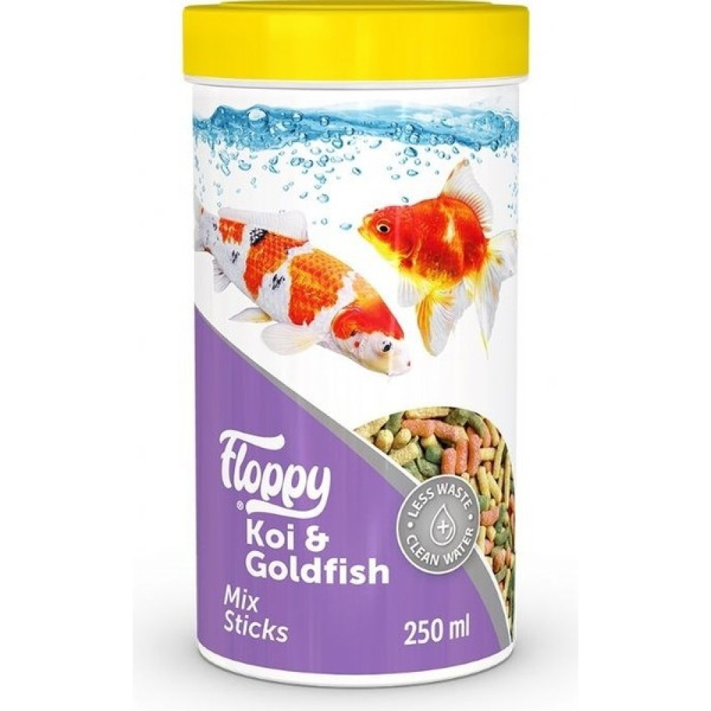 Floppy Koi & Goldfısh Mix Stıcks 250ML Koi ve Japon Balığı Yemi Evcil Hayvan Ürünleri Fiyatı