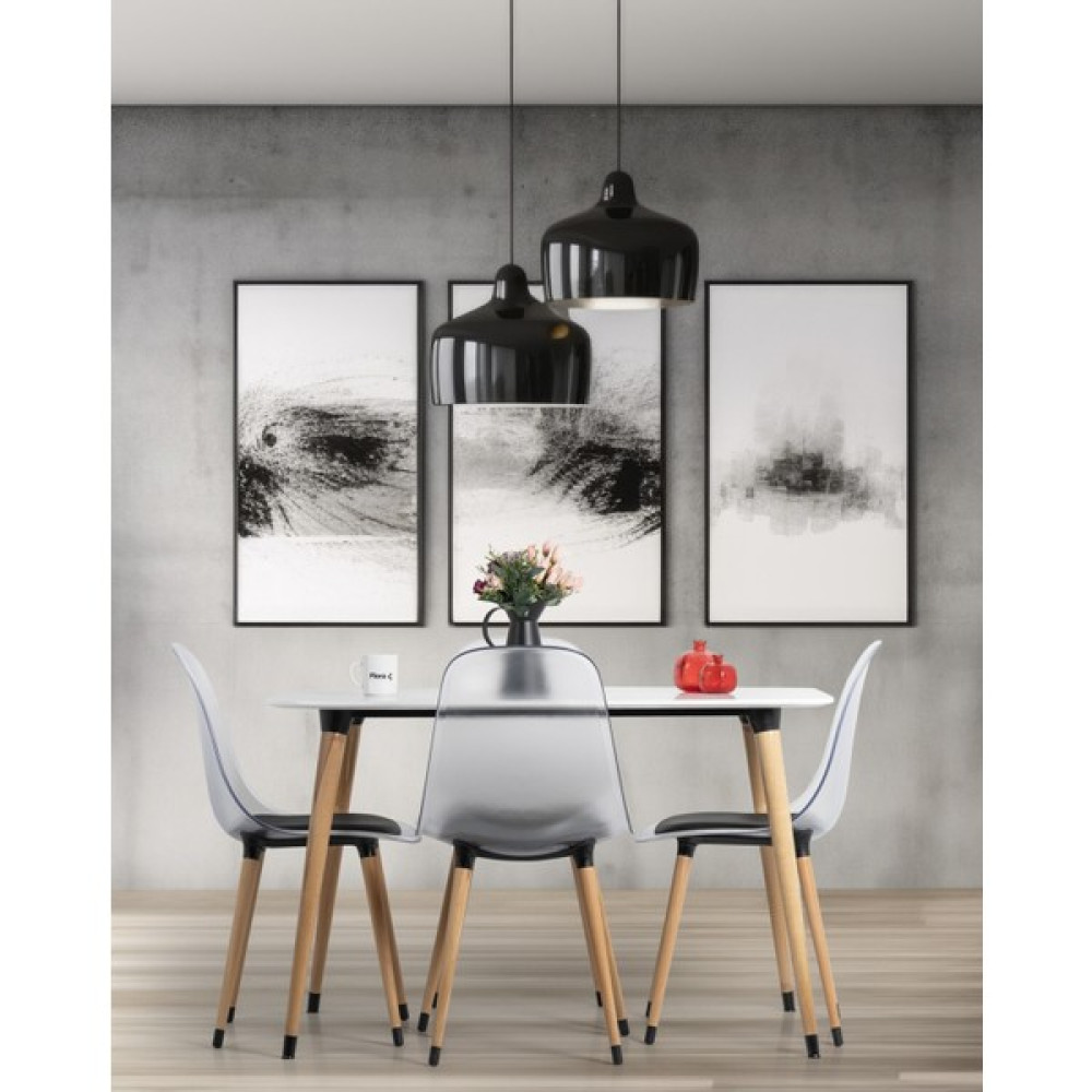 Flora Design Atlas Beyaz Mdf 120X77 / Mutfak Masa Takımı / 4 Kişilik Mutfak Masa Takımı/nuans Masa - Sandalye Seti / Takımı Fiyatı