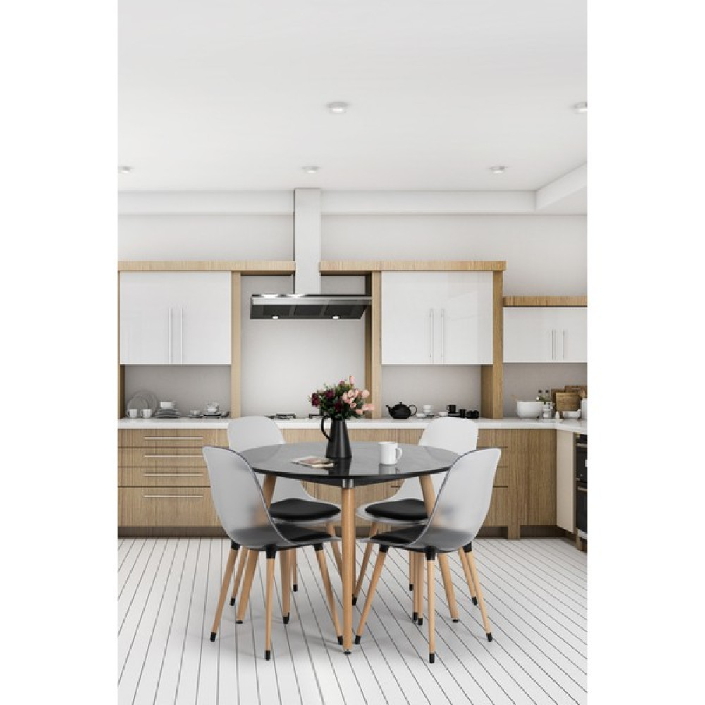 Flora Design Bistro 100CM /yuvarlak Mutfak Masası Takımı / Masa Takımı / 4 Kişilik Mutfak Masası/ Masa Sandalye Takımı Masa - Sandalye Seti / Takımı Fiyatı