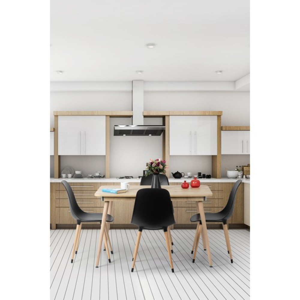 Flora Design Flora Bistro 120X77 Axen / Mutfak Masa Takımı / 4 Kişilik Mutfak Masası / Masa Sandalye Takımı Masa - Sandalye Seti / Takımı Fiyatı