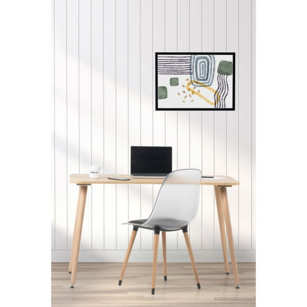 Flora Design Flora Max 120*65 (Meşe) / Çalışma Masası Takımı / Bilgisayar Masası + Çalışma Sandalyesi / Nuans - 120x65 - Meşe Çalışma Masası Fiyatı