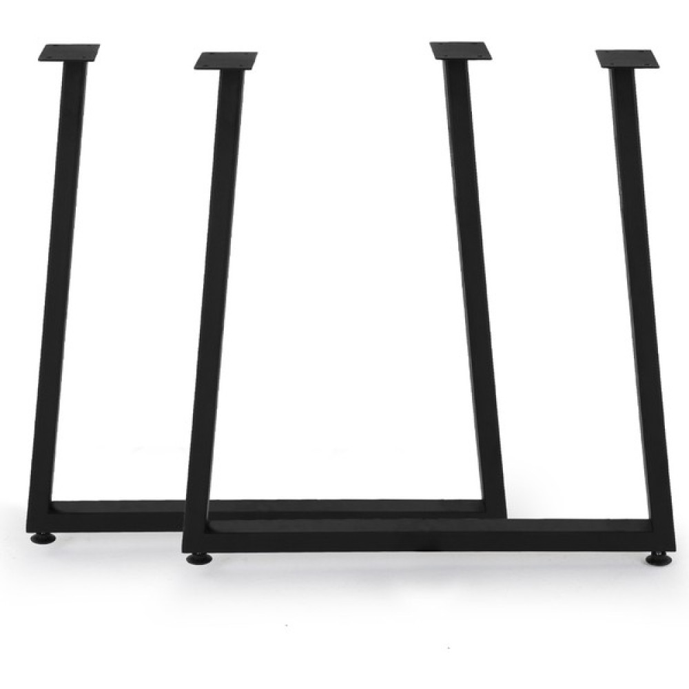 Flora Wood Metal Yemek Çalışma Ofis Ahşap Kütük Masif Masası Ayağı Eğik U Ayak Oto Boyaları Fiyatı