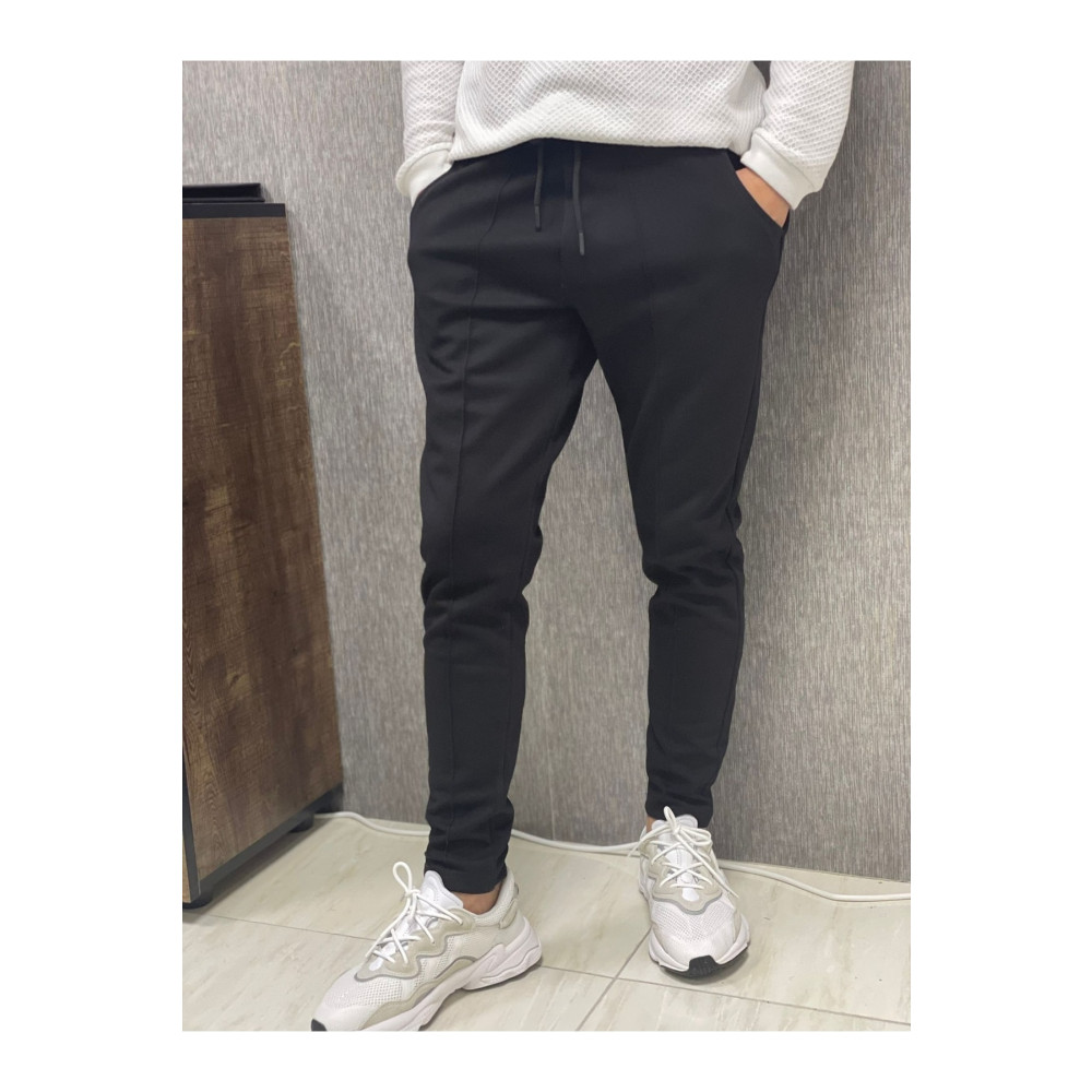 Floral Sport Siyah Pantolon Görünümlü Slim Fit Eşofman Altı S Beden Kadın Eşofman Fiyatı