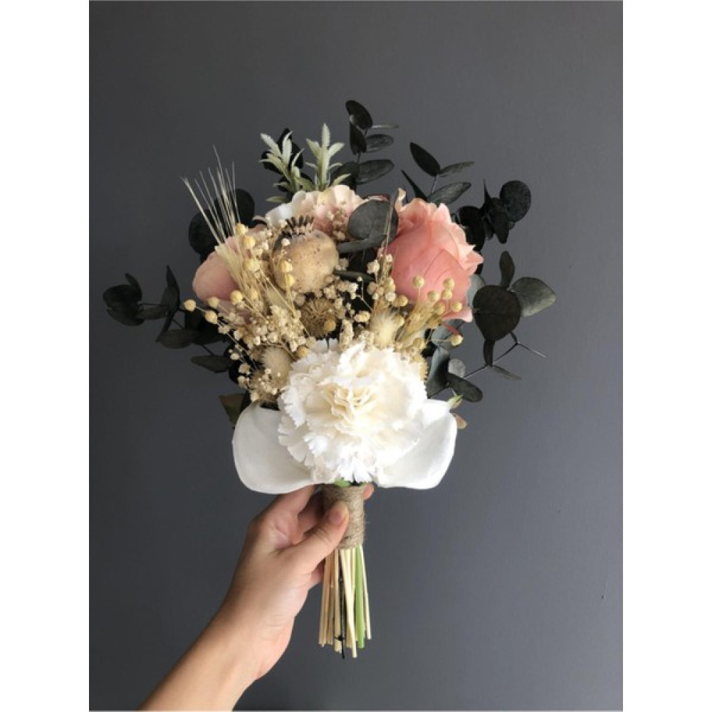 Florbar Yeni Sezon Somon Nişan Çiçeği-Gelin Çiçeği-Damat Yaka Çiçeği 2 Li Set Ev & Dekorasyon Aksesuarları Fiyatı
