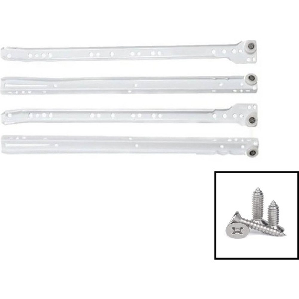 Flore Beyaz Klasik Ray 1 Çekmecelik (Takım) 30 cm - Gri Oto Boyaları Fiyatı