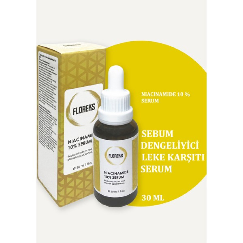 Floreks Dengeleyici Leke Karşıtı Niacinamide %10 Serum Anti-Aging / Yaşlanma Karşıtı Fiyatı