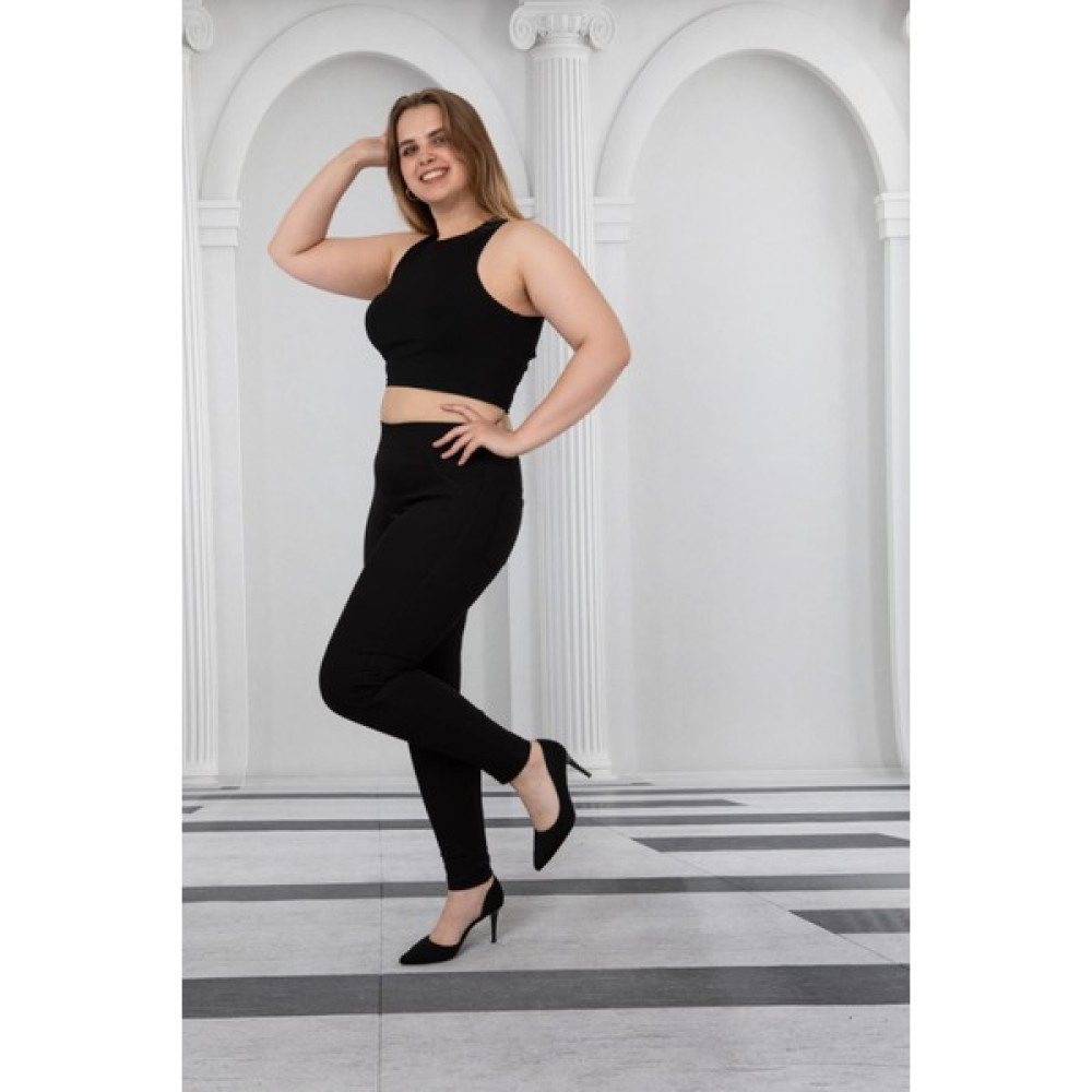 Floresta Fashion Kadın Kot Pantolon Toparlayıcı Full Likra Beli Lastikli Yüksek Bel Siyah Bayan Jeans / Kot Pantolon Fiyatı