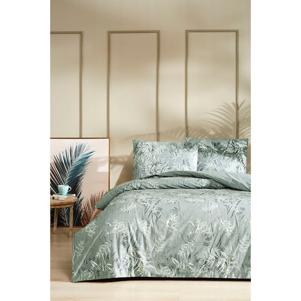 Floretta Heura Çift Kişilik Nevresim Takımı - Mint - 200 x 220 cm Nevresim Takımı Fiyatı