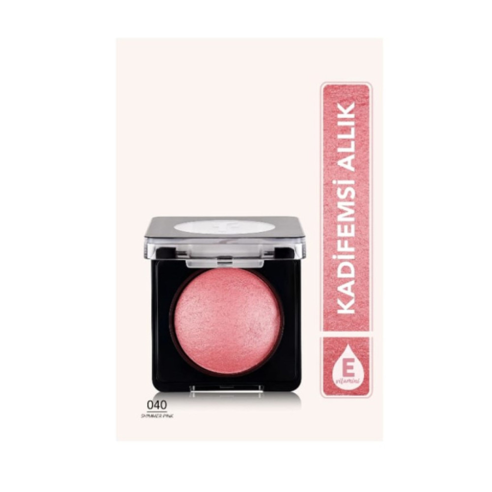 Flormar Baked Blush-On Allik 040 Shimmer Pink Allık Fiyatı