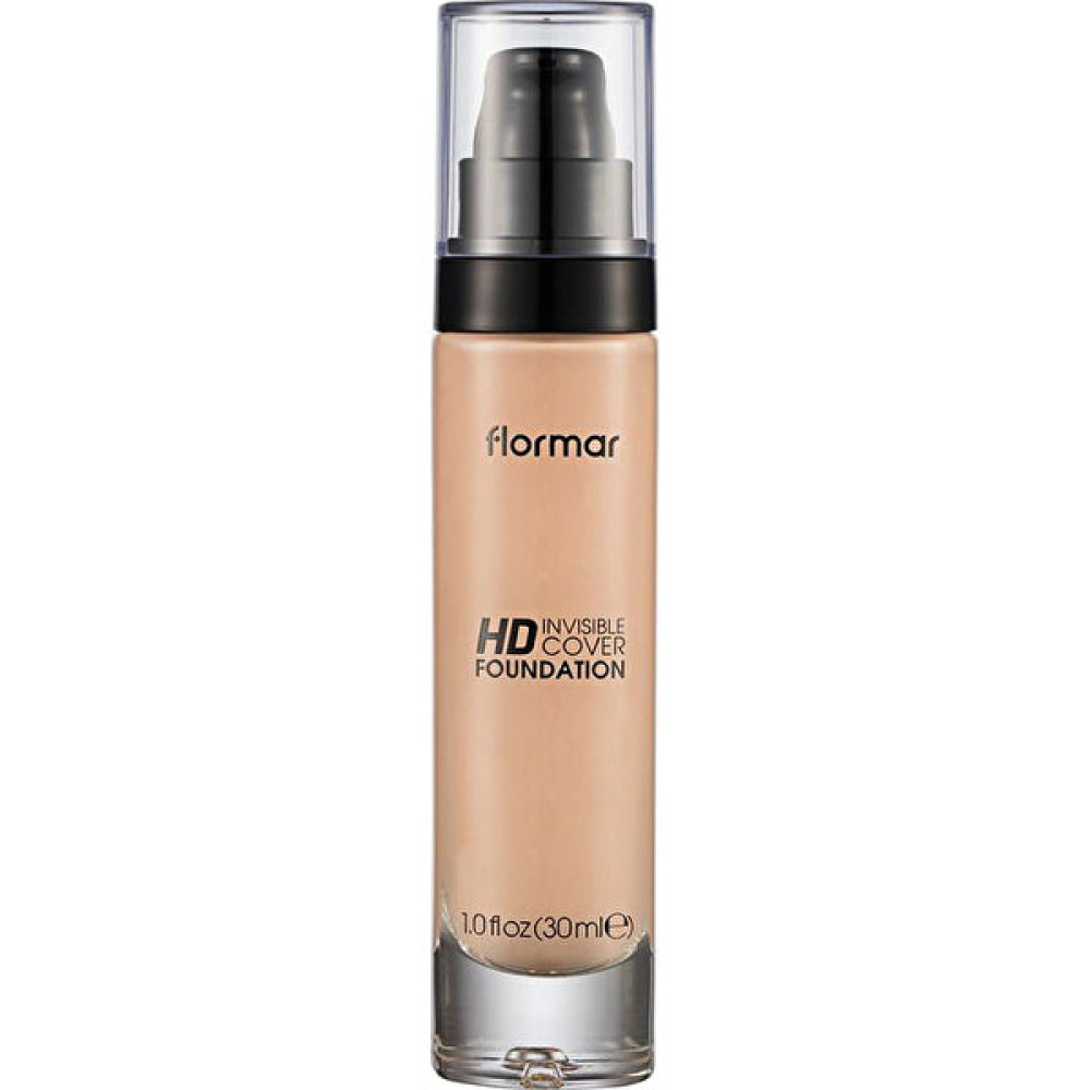 Flormar - Fondöten - invisible Cover Hd Foundation 040 Light ivory 8690604527076 31000054 - 40 Fondötenler Fiyatı