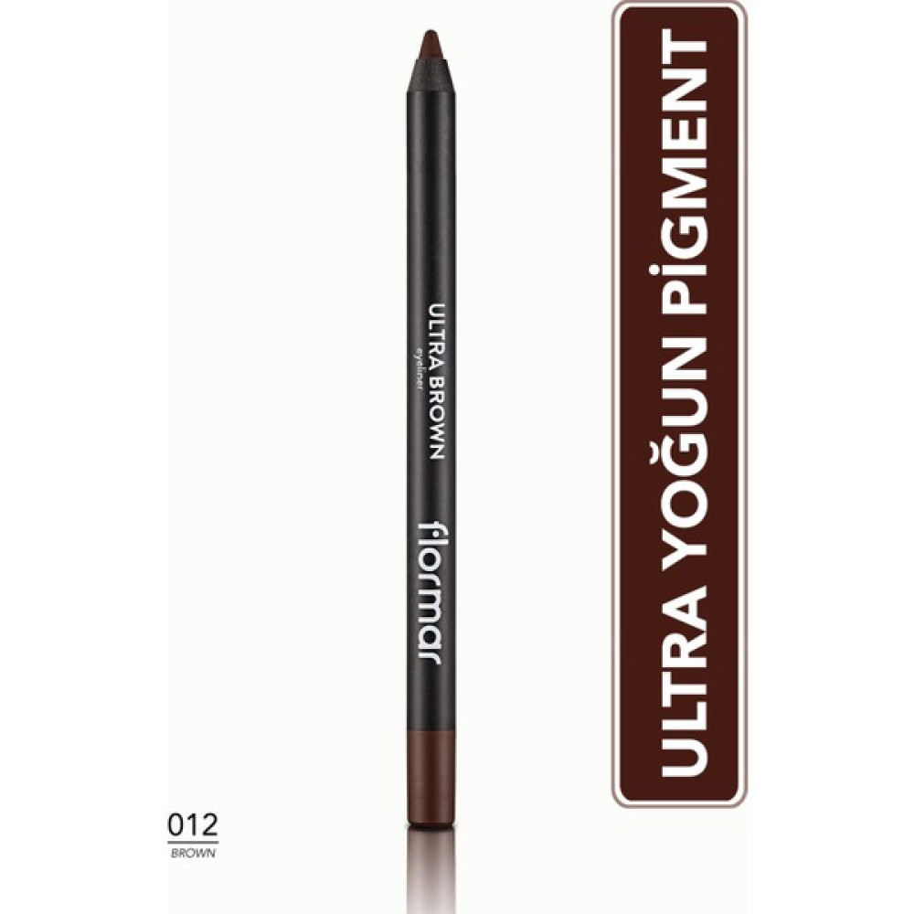 Flormar - Göz Kalemi - Ultra Eyeliner 012 Brown 8690604254491 47000011 Eyeliner Fiyatı