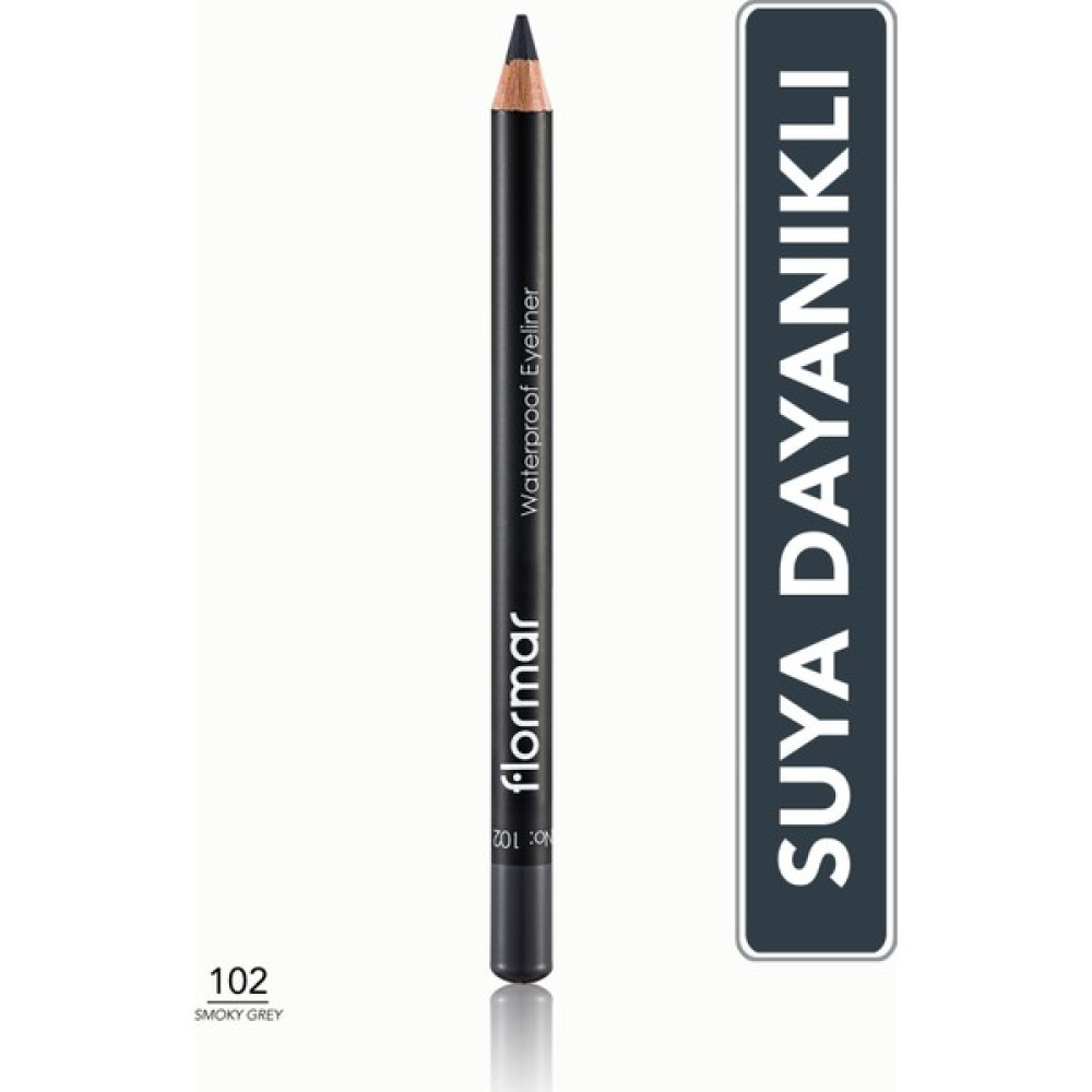 Flormar - Göz Kalemi - Waterproof Eyeliner 102 Smoky Grey 8690604109029 47000001 Göz Kalemleri Fiyatı