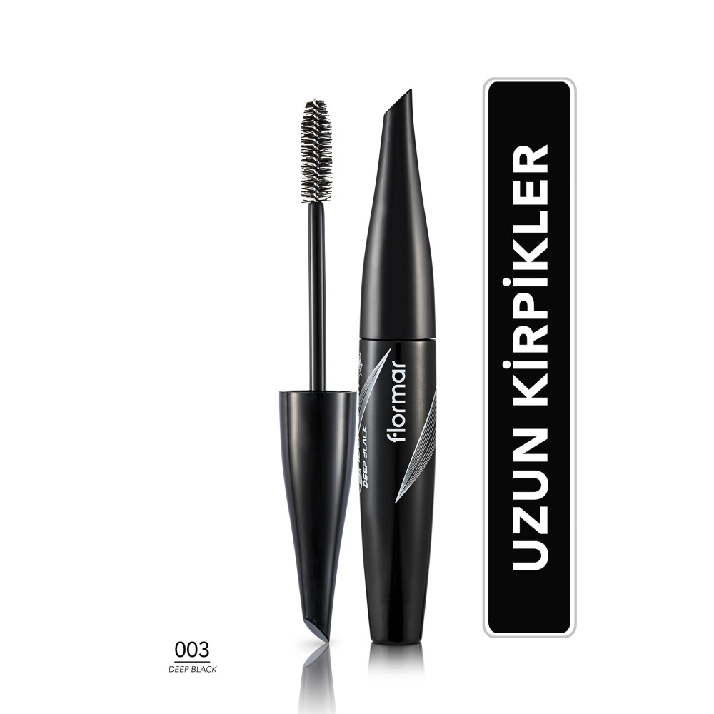 Flormar Hacim Veren Maskara (SİYAH) - Spider Lash Mascara - 001 Deep Black - 8690604110643 Rimeller / Maskaralar Fiyatı