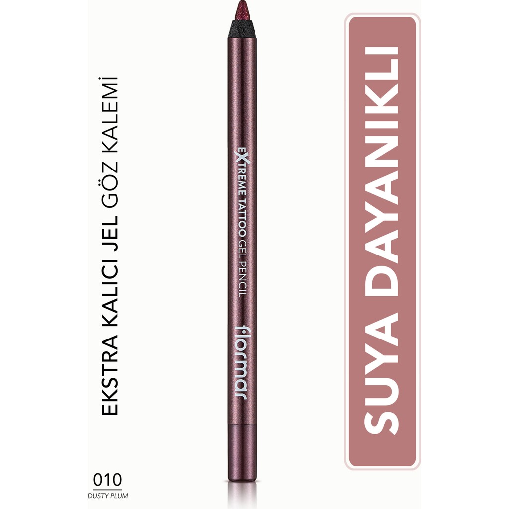 Flormar Işıltılı Kalıcı Göz Kalemi (PEMBE-TEN) - Extreme Tattoo Gel Pencil - 010 Dusty Plum - 8682536041171 Göz Kalemleri Fiyatı
