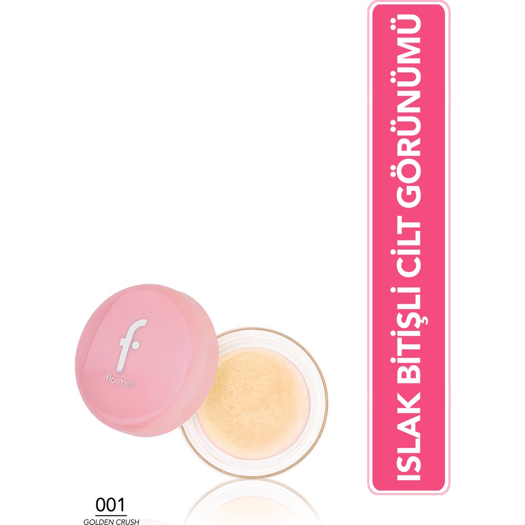 Flormar K-Spirit Cam Cilt Etkili & Besleyici Islak Bitişli Aydınlatıcı - 001 Golden Crush - 8682536111393 - Altın Aydınlatıcı Fiyatı