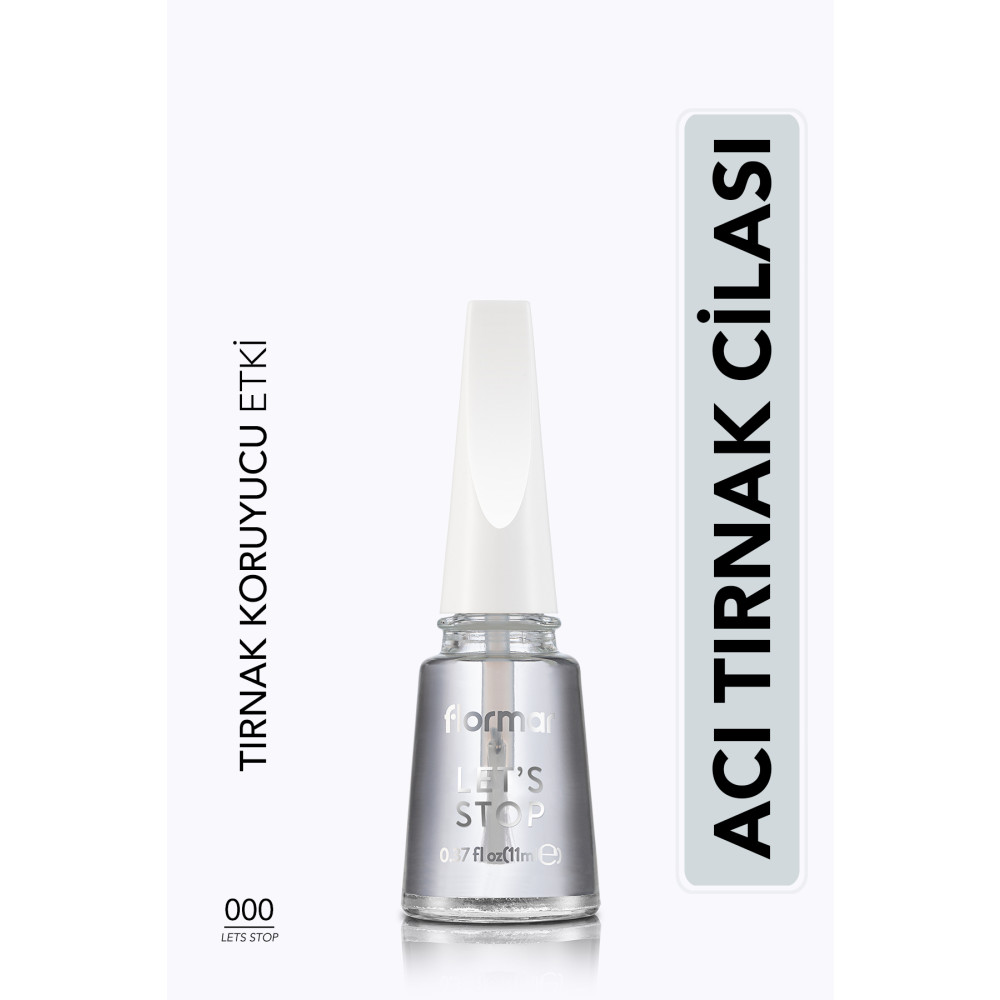 Flormar Lets Stop Against Neglected Nails Acı Tırnak Cilası 11ml Oje Fiyatı