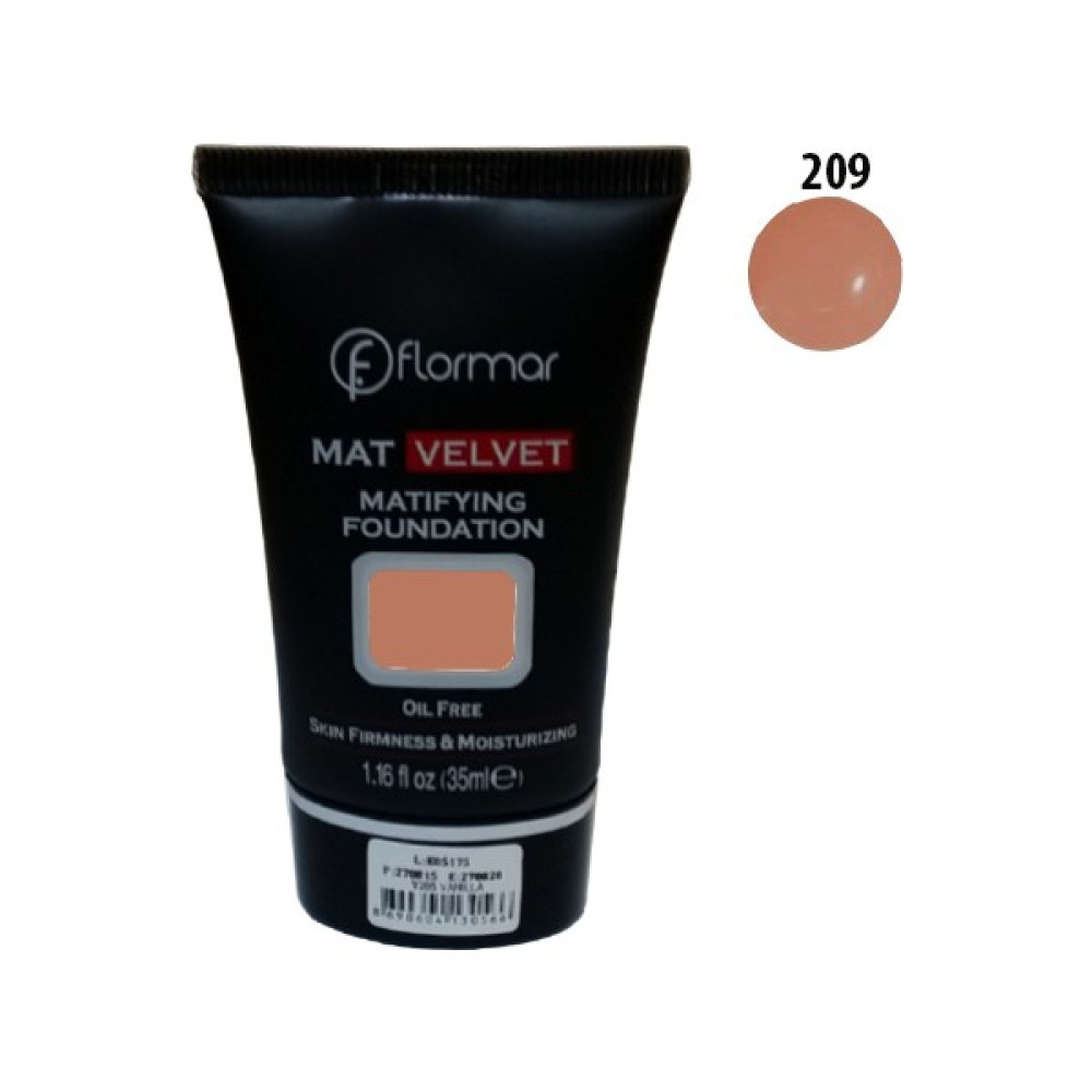 Flormar Mat Velvet Matifying Fondöten V209 - 1 Fondötenler Fiyatı