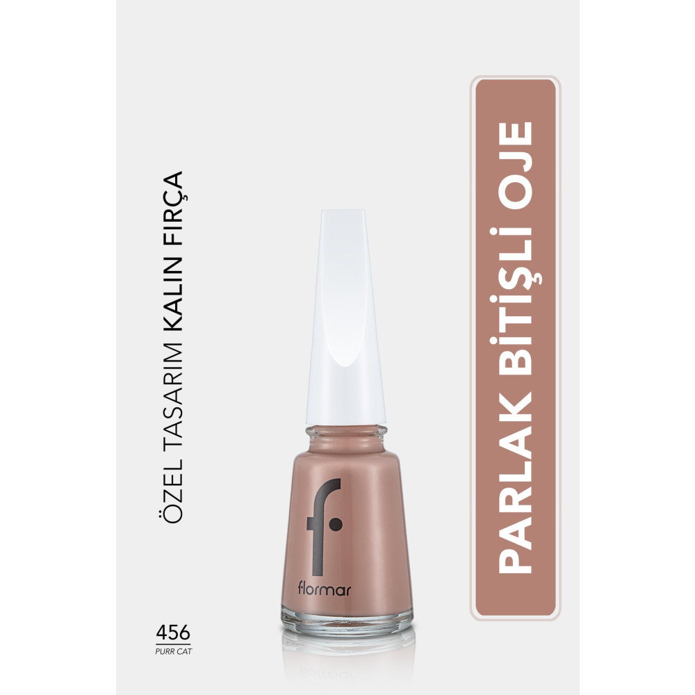 Flormar Sedefli Parlak Oje (PEMBE) - Nail Enamel - 456 Purr Cat - 8682536036160 Oje Fiyatı