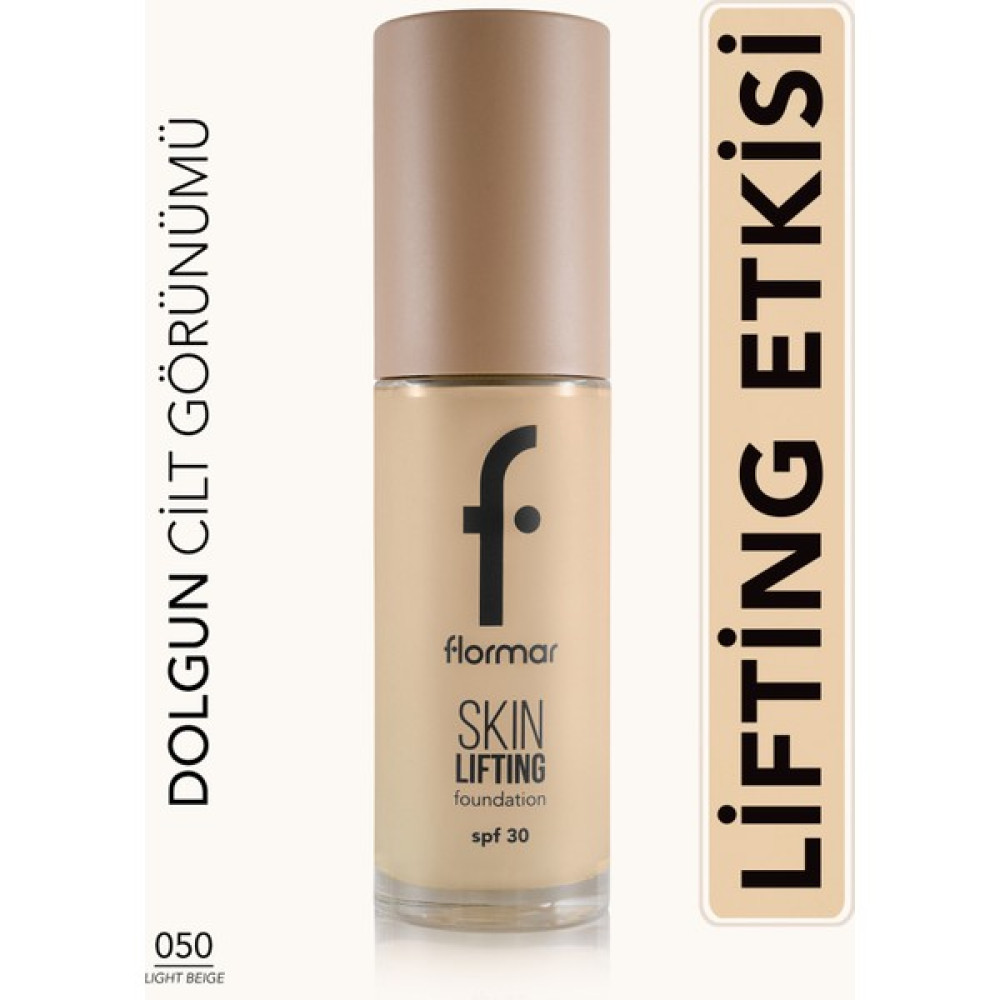Flormar Skin Lifting Yaşlanma Karşıtı Bakım Yapan Kremsi Dokulu Spf 30 Fondöten - Light Beige Fondötenler Fiyatı