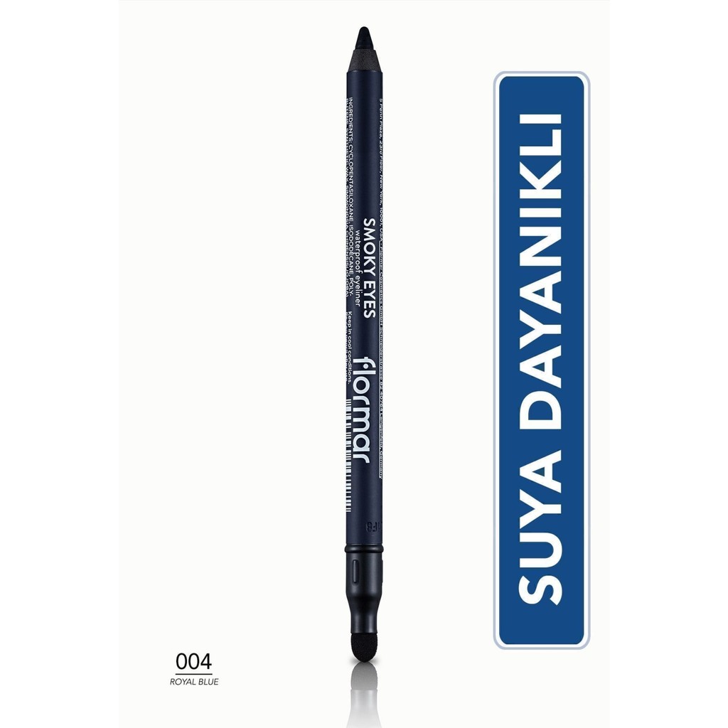 Flormar Smoky Eyes Waterproof Eyeliner (004 Royal Blue) 8690604547272 Eyeliner Fiyatı