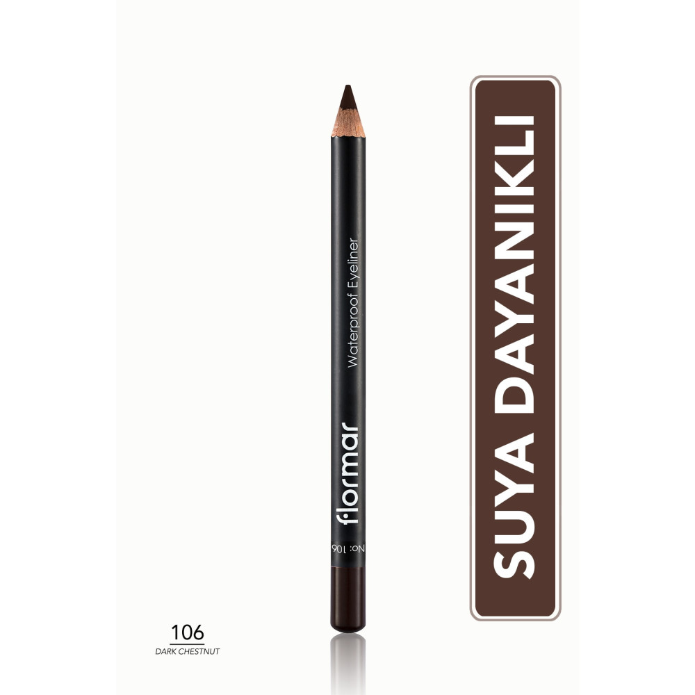 Flormar Suya Dayanaklı Göz Kalemi - Koyu Kahverengi Waterproof Eyeliner Fiyatı