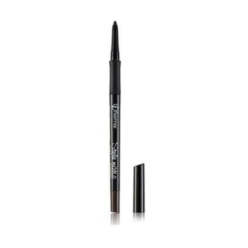 Flormar Suya Dayanıklı Asansörlü Göz Kalemi (Yoğun Kahverengi) - Stylematic Eyeliner - S01 - 8690604190485 Eyeliner Fiyatı
