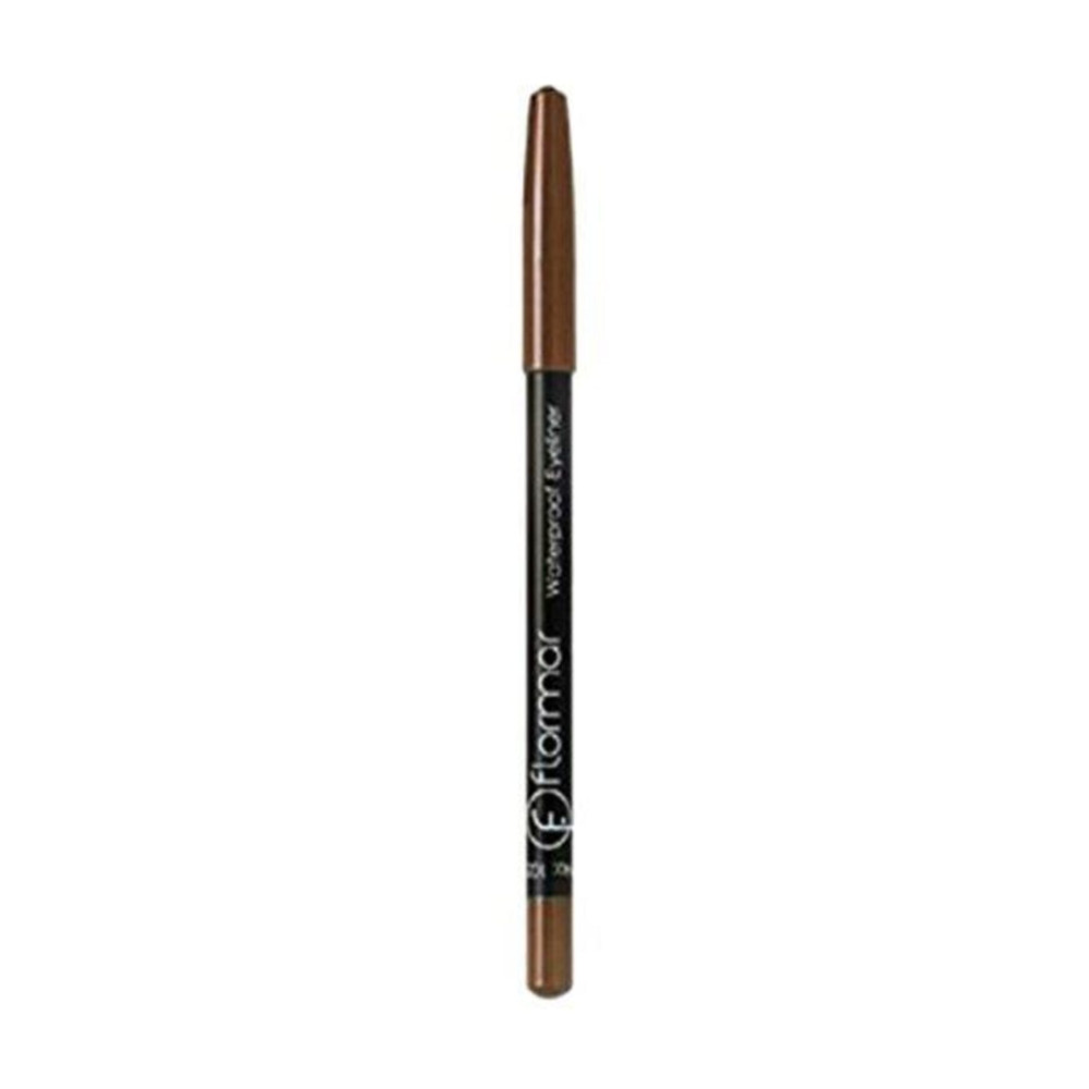 Flormar Suya Dayanıklı Mat Göz Kalemi (KAHVE) - Waterproof Eyeliner - 105 Warm Brown - 8690604109050 Göz Kalemleri Fiyatı