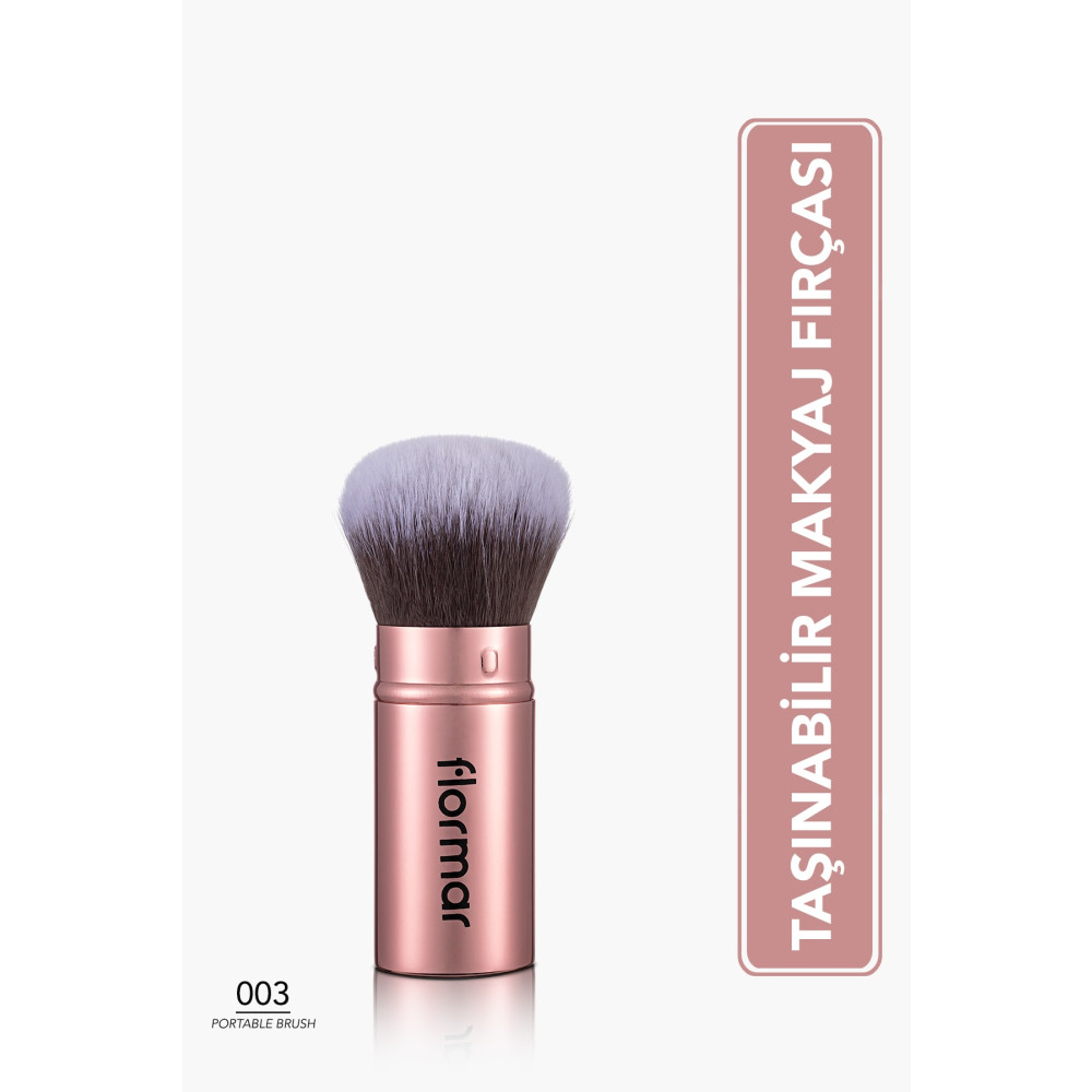 Flormar Taşınabilir Kabuki Fırça - Portable Brush 8690604597680 Makyaj Fırça ve Aksesuarları Fiyatı