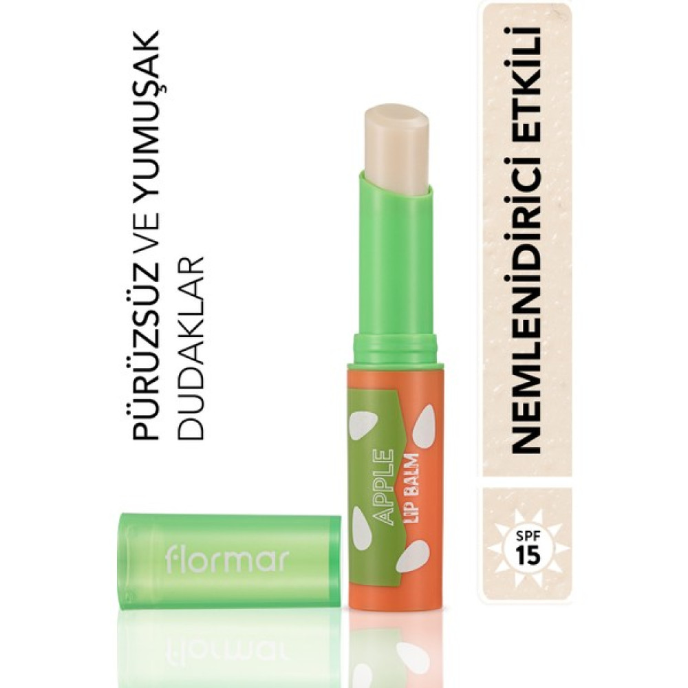 Flormar-Tatlı Aromalı ve Besleyici Lip Balm Renkli Dudak Balmı (001 Elma) 8690604555369 Dudak Bakımı / Koruyucu Fiyatı