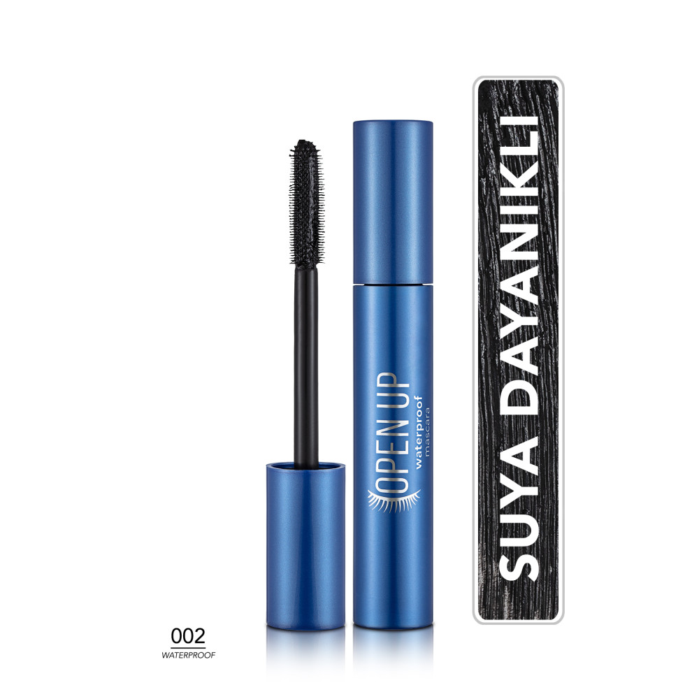 Flormar Tek Tek Ayıran Suya Dayanıklı Maskara (SİYAH) - Open Up Waterproof Mas. - 002 - 8682536058360 Rimeller / Maskaralar Fiyatı