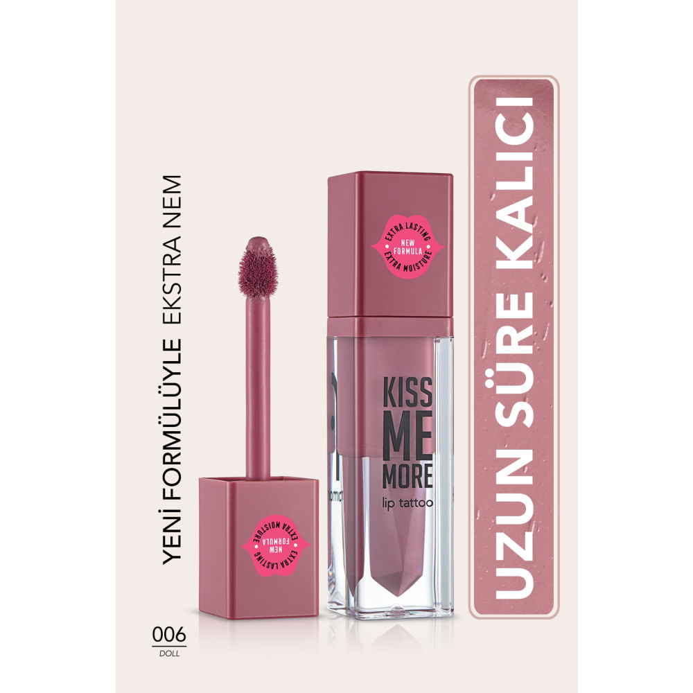 Flormar Uzun Süre Kalıcı Mat Ruj - Kiss Me More-006 Doll-8682536040679 Rujlar & Dudak Parlatıcıları Fiyatı