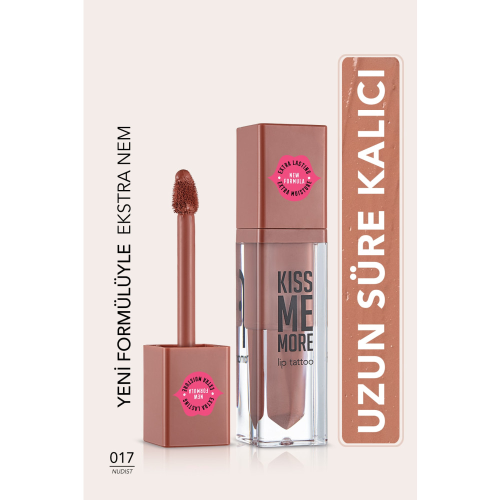 Flormar Uzun Süre Kalıcı Mat Ruj - Kiss Me More-017 Nudist-8682536040846 Rujlar & Dudak Parlatıcıları Fiyatı
