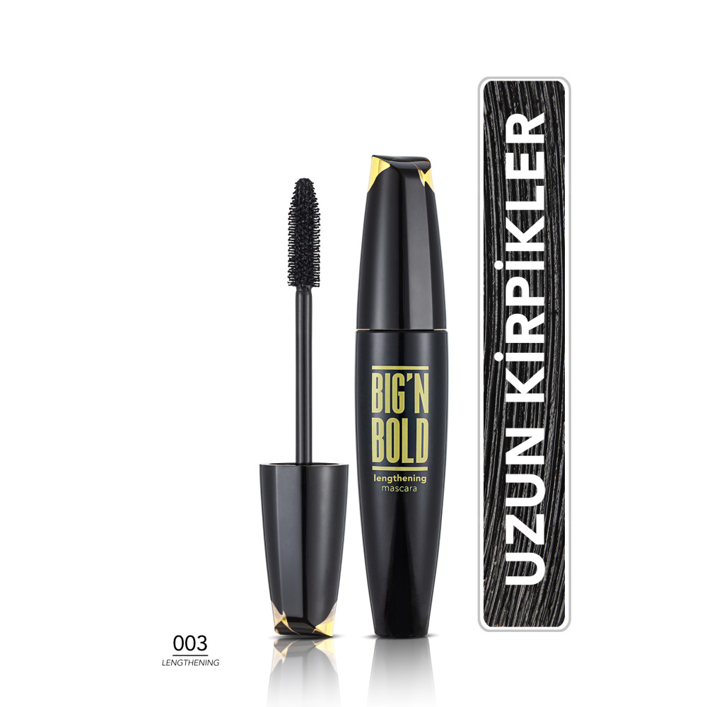 Flormar Uzun ve Hacimli Görünüm Veren Maskara - Big N Bold Mascara - 003 - 8682536040426 Rimeller / Maskaralar Fiyatı