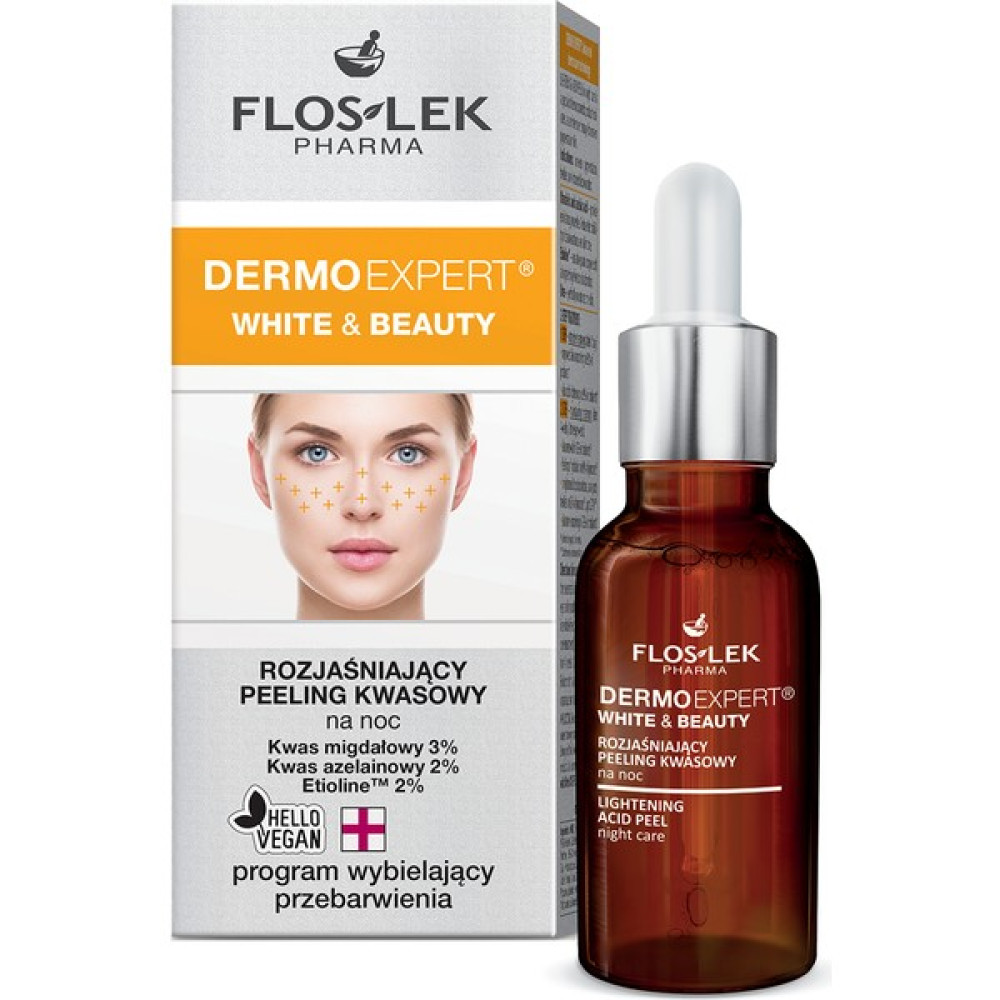 Floslek Leke Karşıtı ETIOLINE™+MANDELIK ASİT+AZELAIK ASİT İçerikli Gece Bakımı İçin Asit Peeling 30 ml Anti-Aging / Yaşlanma Karşıtı Fiyatı