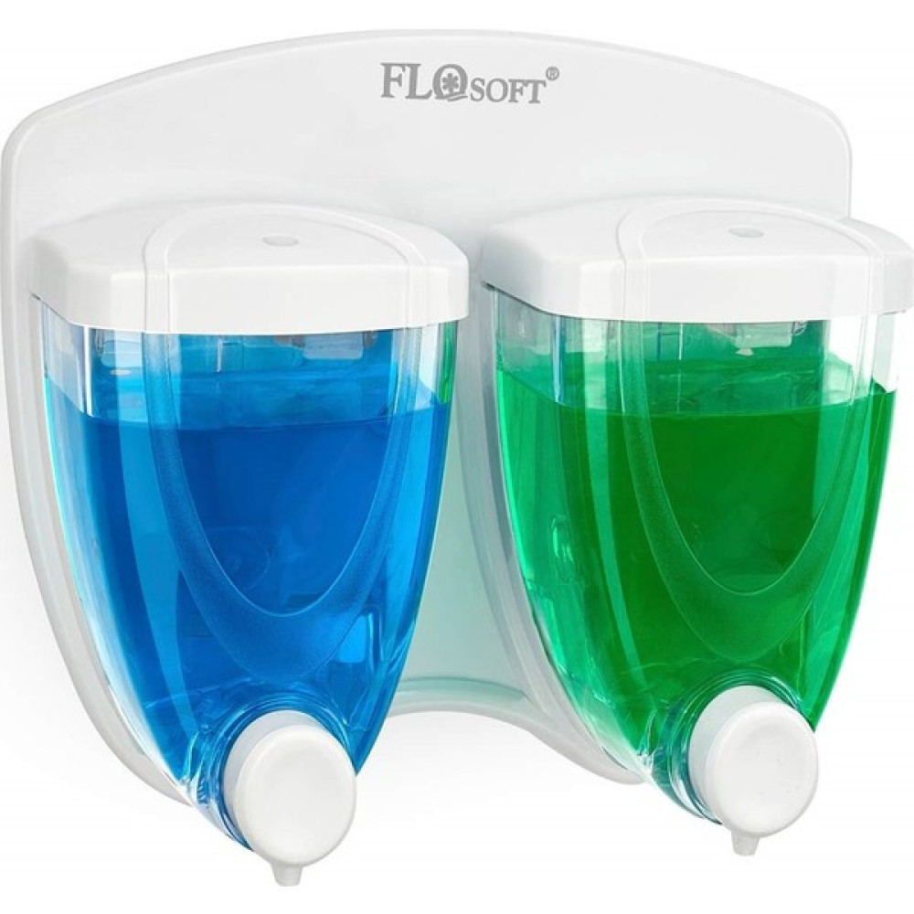 Flosoft F029 Sıvı Sabunluk İkiz 350+350 ML Sabunluk Fiyatı