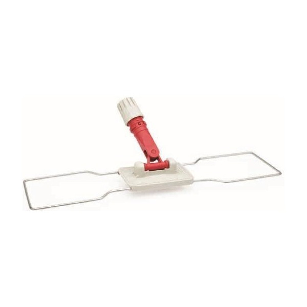 Flosoft Flora Tel Nemli Mop Aparatı 50 cm - Kırmızı - Standart Ev Temizliği Fiyatı