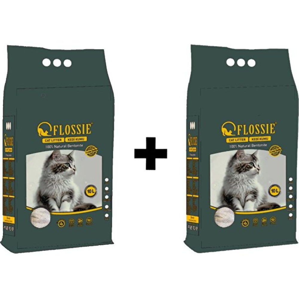 Flossie Bentonit Kedi Kumu 2X10 L Evcil Hayvan Ürünleri Fiyatı
