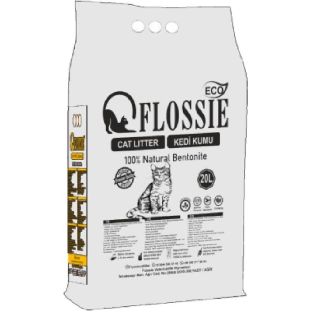 Flossie Eco Granül Bentonit Kedi Kumu 20 L Evcil Hayvan Ürünleri Fiyatı