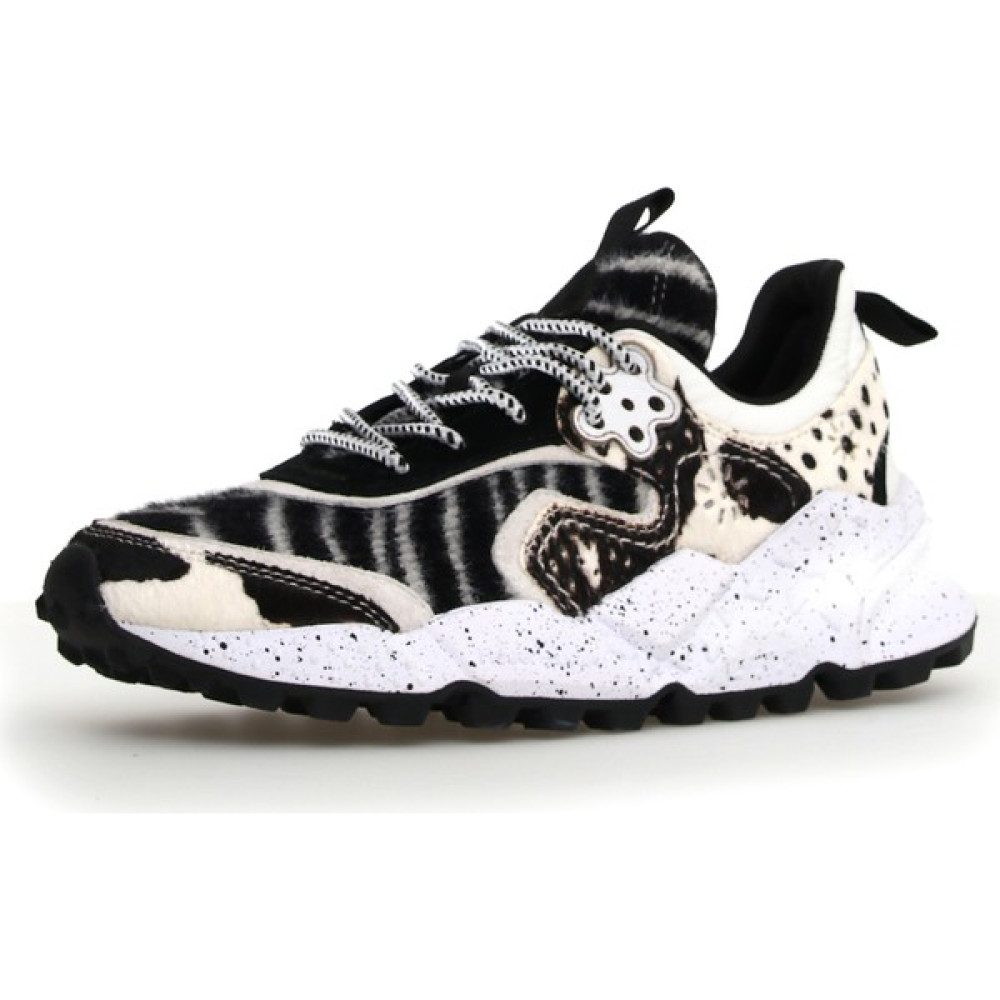 Flower Mountain Siyah - Beyaz Kadın Sneaker 1N20 - [001-2017822-13] Spor Ayakkabı Fiyatı
