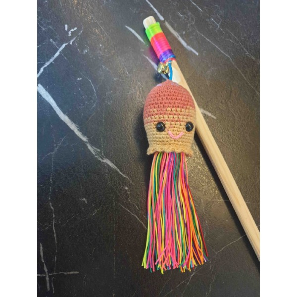 Flower Pet Toys Amigurumi Catnipli Zilli Kedi Oyun Oltasi Ahtapot Oto Boyaları Fiyatı