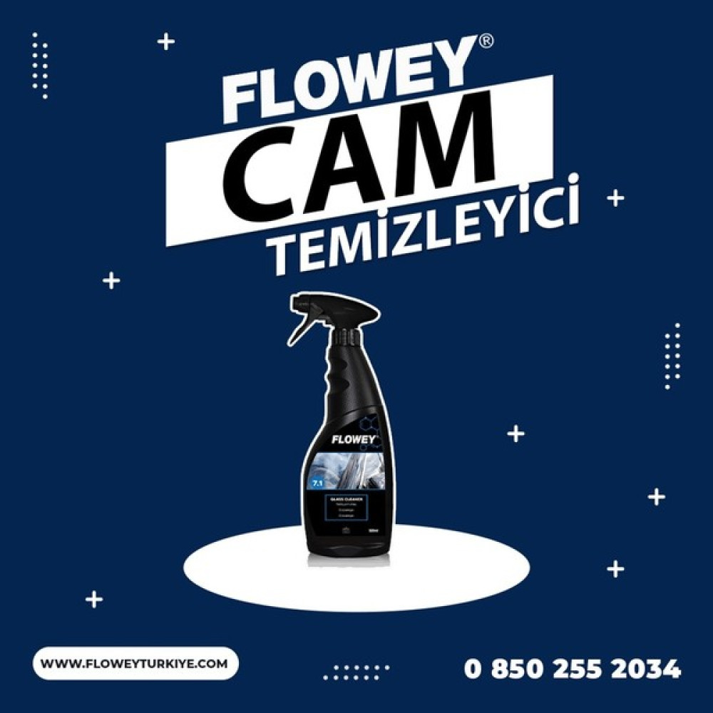 Flowey 7.1 Cam Temizleyici Glass Cleaner 500ML Oto Boyaları Fiyatı
