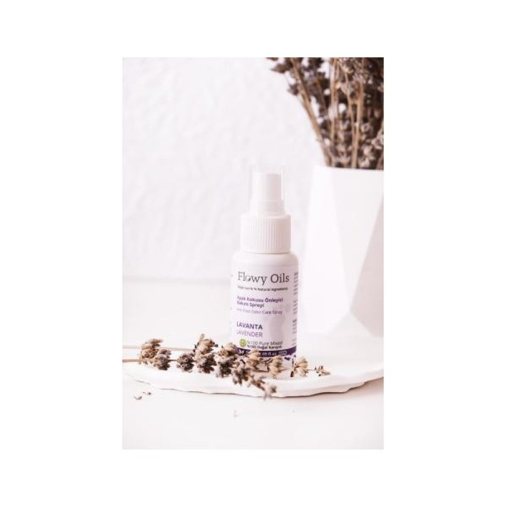 Flowy Oils Ayak Koku Giderici Lavanta Kokulu Bitkisel Içerik Ayak Deodarant Ayak Koku Önleyici Sprey 50 ml Ayak Bakımı Fiyatı