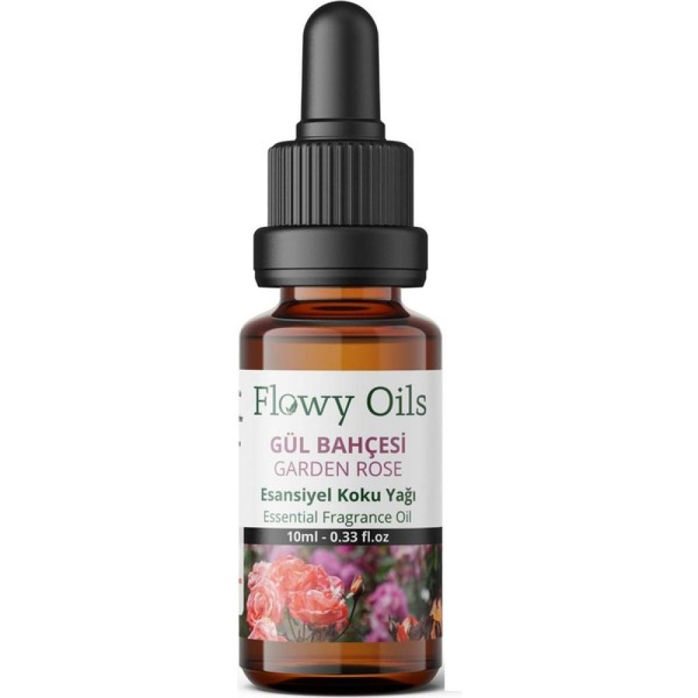 Flowy Oils Bahçe Gülü Saf Esansiyel Uçucu Koku Yağı Esans Buhurdanlık Yağı Difüzör Esansı Fragrance 10 ml Oda Kokusu Fiyatı
