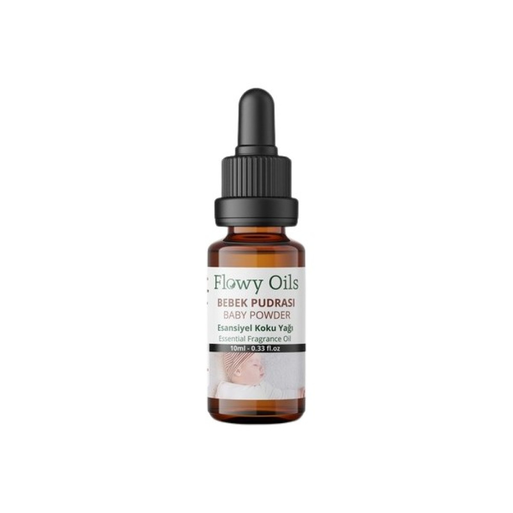 Flowy Oils Bebek PudrasıKoku Esans Buhurdanlık Yağı 10 ml Oda Kokusu Fiyatı